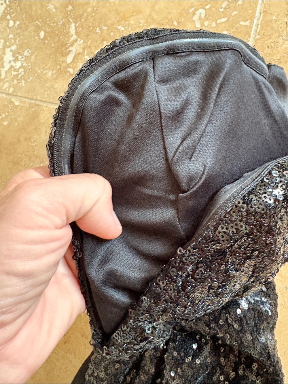 TOBI Black Strapless Dress XS - Picture 5 of 9